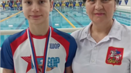 Дарья Осина - мастер спорта России по плаванию!