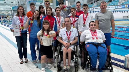 15 октября 2025 года в Рузе прошли чемпионат и первенство Московской области по плаванию в 50-метровом бассейне среди спортсменов с поражением ОДА