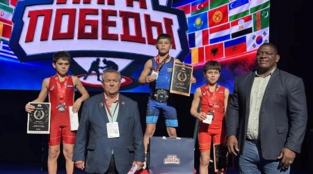 Триумф воспитанника отделения греко-римской борьбы СШОР 