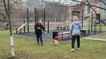  Общегородской субботник в СШОР 