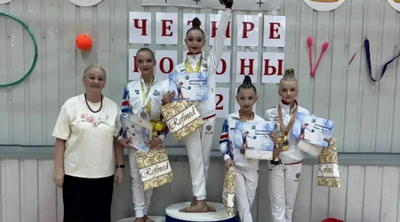 С 17 по 19 апреля гимнастки СШОР 