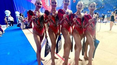 Гимнастки СШОР 