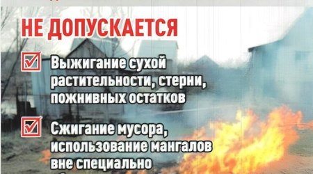 Внимание! На территории Городского округа Балашиха введен особый противопожарный режим