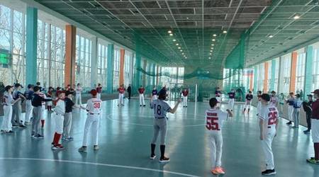 Спортсмены отделения бейсбола СШОР 