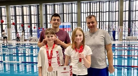 Заслуженные медали в копилку отделения адаптивного спорта на первенстве Московской области по спорту глухих (плавание)!