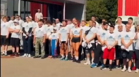 Наша спортивная школа стала базой для очередного этапа Всероссийского марафона 