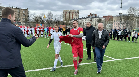 День открытия футбольного сезона в СШОР 