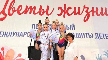 Яркий финал серевновательного сезона у гимнасток СШОР 